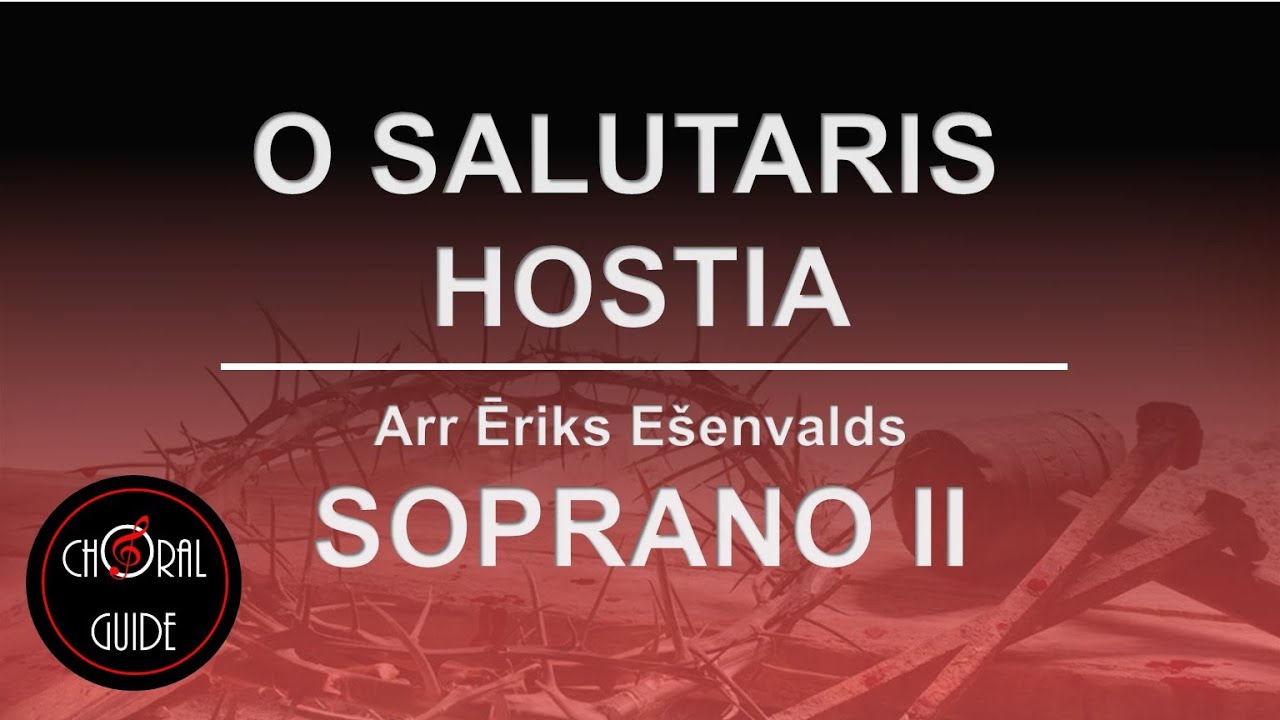 O Salutaris Soprano 2
