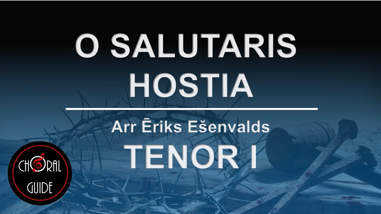 O Salutaris Tenor 1