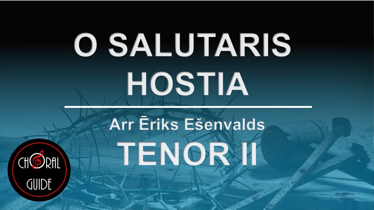 O Salutaris Tenor 2